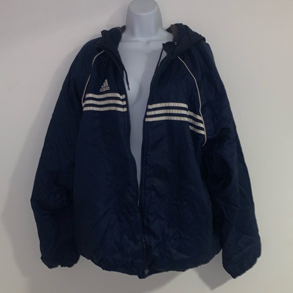 Navy Blue Adidas Jacket